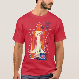 Ruimtevaartuig voor ruimtevaart t-shirt