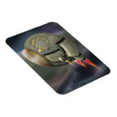 Ruimtevaartuigen die door een planeet vliegen magneet (Rechterzijde)