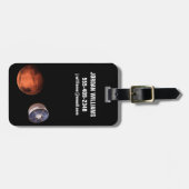 Ruimtevaartuigen met de Perseverance Rover Bagagelabel (Voorkant horizontaal)