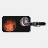 Ruimtevaartuigen met de Perseverance Rover Bagagelabel (Voorkant horizontaal)