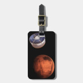 Ruimtevaartuigen met de Perseverance Rover Bagagelabel (Voorkant verticaal)