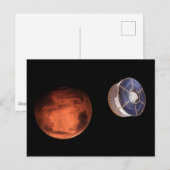 Ruimtevaartuigen met de Perseverance Rover Briefkaart (Voorkant / Achterkant)