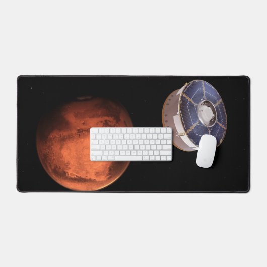 Ruimtevaartuigen met de Perseverance Rover Bureaumat (Keyboard & Muis)