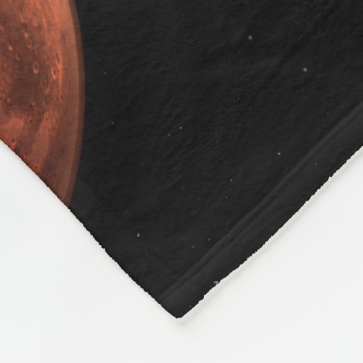 Ruimtevaartuigen met de Perseverance Rover Fleece Deken (Hoek)