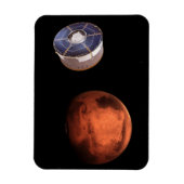 Ruimtevaartuigen met de Perseverance Rover Magneet (Verticaal)