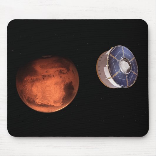 Ruimtevaartuigen met de Perseverance Rover Muismat (Voorkant)