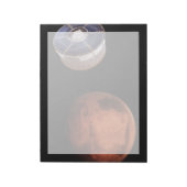 Ruimtevaartuigen met de Perseverance Rover Notitieblok (Linkerzijde)