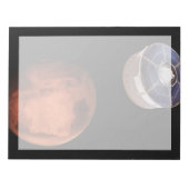 Ruimtevaartuigen met de Perseverance Rover Notitieblok (Voorkant)