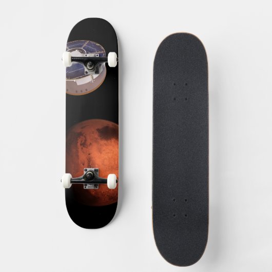 Ruimtevaartuigen met de Perseverance Rover Persoonlijk Skateboard (Voorkant)