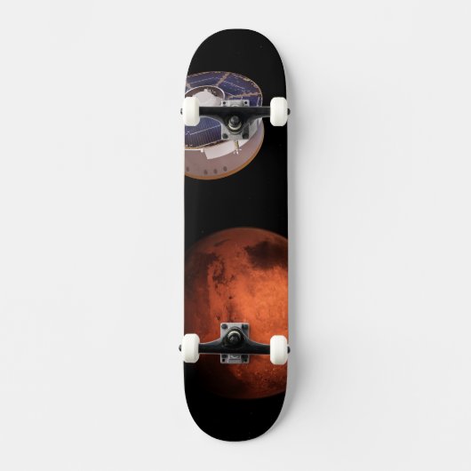 Ruimtevaartuigen met de Perseverance Rover Persoonlijk Skateboard (Voorkant)