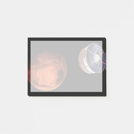 Ruimtevaartuigen met de Perseverance Rover Post-it® Notes (Voorkant)