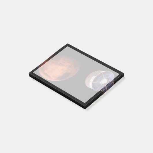 Ruimtevaartuigen met de Perseverance Rover Post-it® Notes (Schuin)