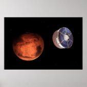 Ruimtevaartuigen met de Perseverance Rover Poster (Voorkant)