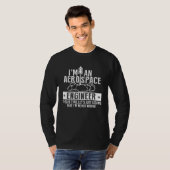 Ruimtevaartvliegtuigmachinist technicus engineerin t-shirt (Voorkant volledig)