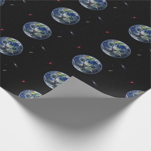 Ruimtevaartwat Cadeaupapier (Hoek)