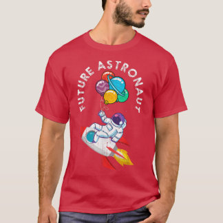 Ruimtevaartwegen Wetenschap zet Kinder toekomst op T-shirt