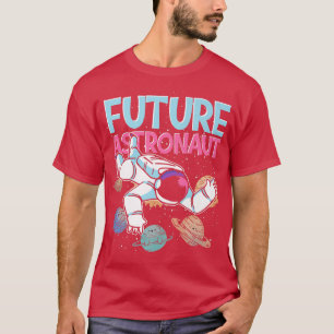 Ruimtevaartwetenschap Galay Planets Space Future A T-shirt
