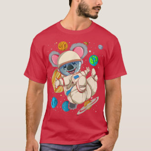 Ruimtevaartwetenschappen Koala dierentuin ruimteva T-shirt