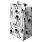 Ruimtevaartwetter Klein Cadeauzakje (Voorkant Gekanteld)