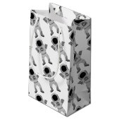 Ruimtevaartwetter Klein Cadeauzakje (Achterkant Gekanteld)