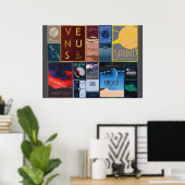 Ruimtevaartwisposters Collectie Poster (Thuiskantoor)
