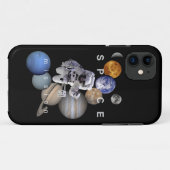ruimtevaartzonnetplaneten voor ruimtevaartmissies Case-Mate iPhone case (Achterkant (horizontaal))