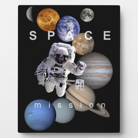 ruimtevaartzonnetplaneten voor ruimtevaartmissies fotoplaat (Voorkant)