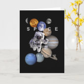 ruimtevaartzonnetplaneten voor ruimtevaartmissies kaart (Gele Bloem)