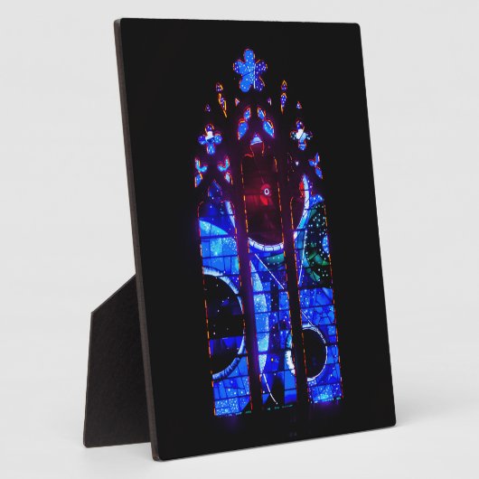 Ruimtevenster in de nationale kathedraal van Washi Fotoplaat (Zijkant)