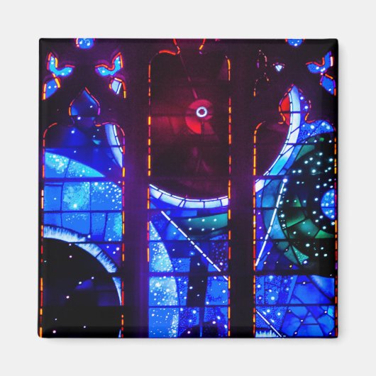 Ruimtevenster in de nationale kathedraal van Washi Magneet (Voorkant)