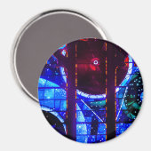 Ruimtevenster in de nationale kathedraal van Washi Magneet (Voorkant / Achterkant)