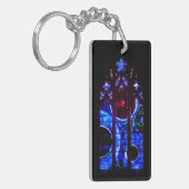 Ruimtevenster in de nationale kathedraal van Washi Sleutelhanger (Voorkant Links)