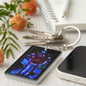 Ruimtevenster in de nationale kathedraal van Washi Sleutelhanger (Voorkant Rechts)