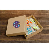 Ruimteverjaardag Dank u Sticker