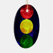 Ruimteverkeerslicht Keramisch Ornament (Rechts)