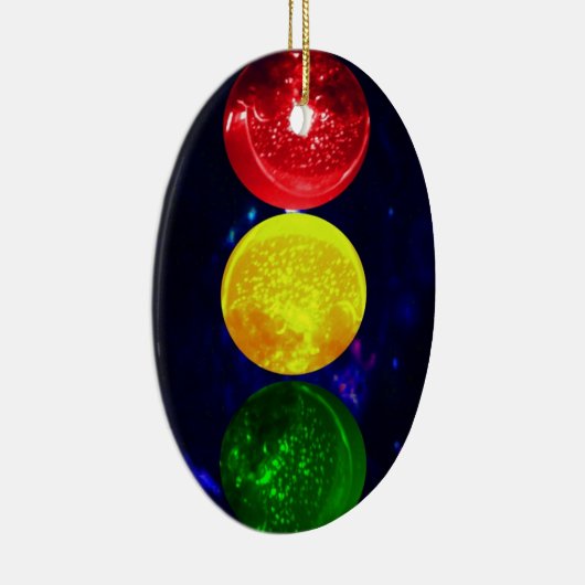 Ruimteverkeerslicht Keramisch Ornament (Rechts)