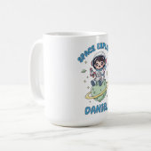 ruimteverkenner Kawaii Koffiemok (Voorkant links)