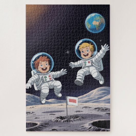 Ruimteverkenner Puzzel (Verticaal)