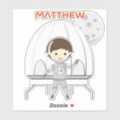 Ruimteverkenner Sticker (Vel)