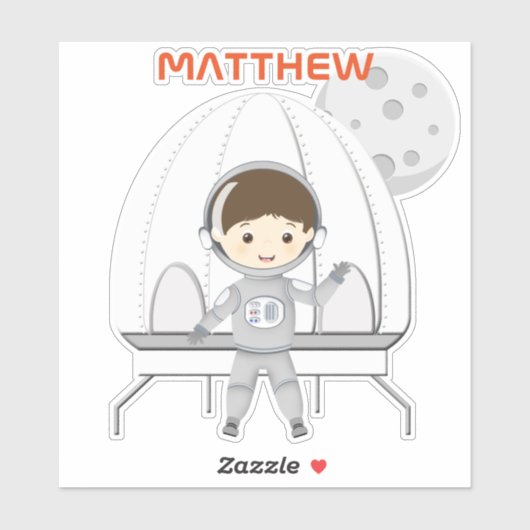 Ruimteverkenner Sticker (Vel)