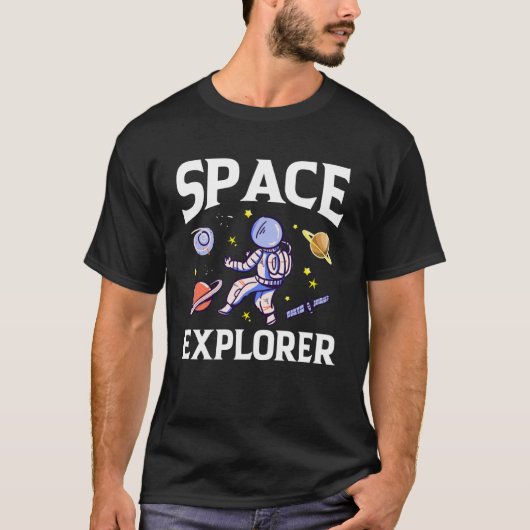 Ruimteverkenner T-shirt (Voorkant)