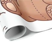 Ruimteverkenner Teddy Cadeaupapier (Rol Hoek)
