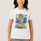 Ruimteverkenner Tri-Blend Shirt (Voorkant)