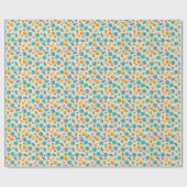 Ruimteverkenners op Bord Yellow Cadeaupapier (Vlak)