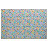 Ruimteverkenners op grijs stof (Fat Quarter)