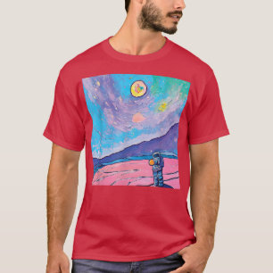 Ruimteverkenning Kunstse astronaut T-Shirt