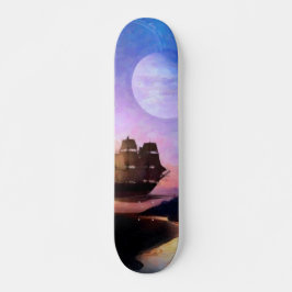 Ruimteverkenningskunst Voyager-ruimtevaartuig Skateboard