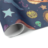 Ruimteverlooppapier Cadeaupapier (Rol Hoek)