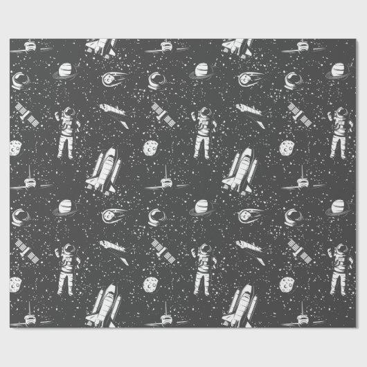 Ruimteverlooppapier Cadeaupapier (Vlak)