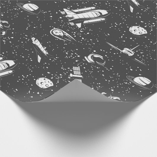 Ruimteverlooppapier Cadeaupapier (Hoek)